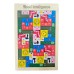 Juego de madera Tetris De Madera Juego Didáctico 42 Piezas Montessori Niños 17x27cm