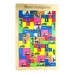 Juego de madera Tetris De Madera Juego Didáctico 42 Piezas Montessori Niños 17x27cm