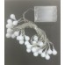 Luz bola fria (blanca) a pila (3 AA) no incluidas