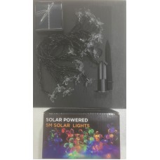 Luz solar flor 5mts color
