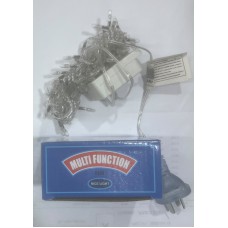 Luz tira 100 leds calida (amarilla) enchufe