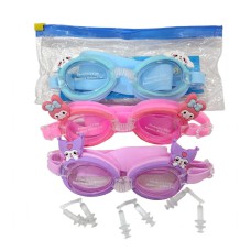 Antiparras infantiles para natacion con estuche tipo cartuchera-oferta