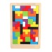 Juego de madera Rompecabezas Tetris Madera 40 Piezas Juego de madera Rompecabezas Tetris Madera 40 Piezas