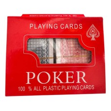 Juego De Cartas Poker X2 Playing Cards Plastificado