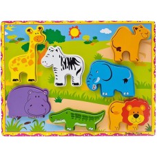 Juego de madera de encastre varios modelos 22x30cm