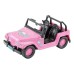 Camioneta Jeep Princesas Con Stickers Para Muñeca
