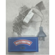 Luz tira 100 leds color enchufe
