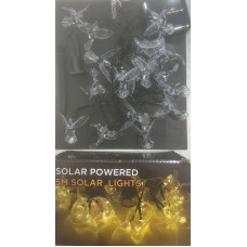 Luz solar aves 5mts color