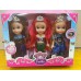 Muñecas Princesas con corona Bebe Fashion x3 Muñecas Princesas con corona Bebe Fashion x3