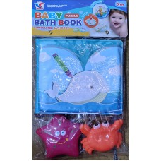 Libro mágico de baño con 2 chifles