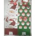 Bolsa de regalo navideña Papa Noel 23x18cm