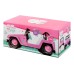 Camioneta Jeep Princesas Con Stickers Para Muñeca