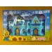 Castillo De Princesa De Frozen Con Music Accesorios Color Celeste 