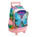 Mochila Carrito Mariposa Infantil Jardin Niños Colegio Mochila Carrito Mariposa Infantil Jardin Niños Colegio