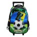 Mochila Infantil Escolar Futbol Carro Ruedas Pelota 3d