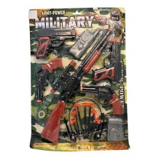 Set De Pistolas Juguete Dardos Niños