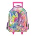 Mochila Infantil Escolar Mariposas Flores Carro C/rueditas