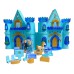 Castillo De Princesa De Frozen Con Music Accesorios Color Celeste 