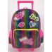 Mochila Escolar Love First Point con Carro y Luz para Niñas Fucsia Mochila Escolar Love First Point con Carro y Luz para Niñas Fucsia
