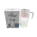 Jarra de vidrio con tapa 1,8lts 23x10,5cm Jarra de vidrio con tapa 1,8lts 23x10,5cm