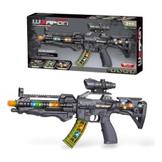 Rifle con vibracion luz y musica