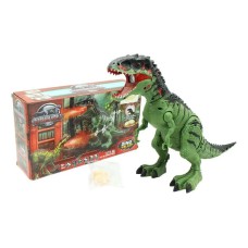 Dinosaurio con sonido humo luz vapor pone huevos