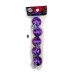 Adorno de navidad bolas brillante colgantes mini x5