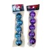 Adorno de navidad bolas brillante colgantes mini x5