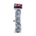 Adorno de navidad bolas glitter colgantes mini x5