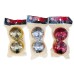 Adorno de navidad bolas brillante disco colgantes grande x2 Adorno de navidad bolas brillante disco colgantes grande x2