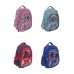 Mochila infantil escolar personajes en auto grande 40x35x20cm varios disseños