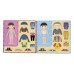Juego de madera cambio de ropa nena o nene 30x30cm Juego de madera cambio de ropa nena o nene 30x30cm