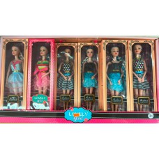 Muñeca articulada moda Lovely Girl Fashion Collection