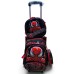 Mochila carrito con vianda y cartuchera varios personajes