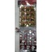Adorno de navidad campana colgante chica x12 (dorada o plateada) Adorno de navidad campana colgante chica x12 (dorada o plateada)