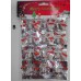 Adorno de navidad campana colgante chica x12 (dorada o plateada) Adorno de navidad campana colgante chica x12 (dorada o plateada)