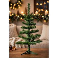 Arbol de navidad verde de 3 patas 60cm