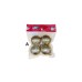 Adorno de navidad bolas glitter colgantes chicas x4 Adorno de navidad bolas glitter colgantes chicas x4