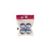 Adorno de navidad bolas glitter colgantes chicas x4 Adorno de navidad bolas glitter colgantes chicas x4