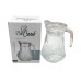 Jarra de vidrio con tapa 1,5lts 21,6x11cm Jarra de vidrio con tapa 1,5lts 21,6x11cm