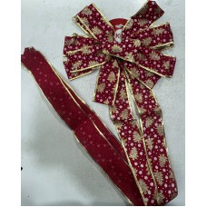 Adorno de navidad moño gigante 1,13cm