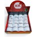 Cinta navideña decorativa blanca/plateada 5cm ancho para moños, arbolito, regalos 2mts Cinta navideña decorativa blanca/plateada 5cm ancho para moños, arbolito, regalos 2mts