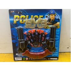 Policia juguete blister con accesorios