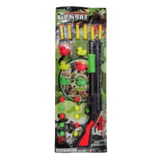 Set de escopeta con dardos, patos y bolitas