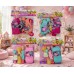 Set de muñeca con auto o moto varios colores