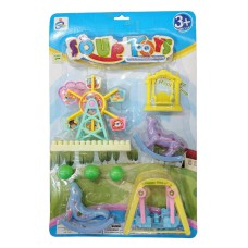 Set de parque de juegos nene y nena