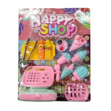 Set de compras caja registradora con accesorios
