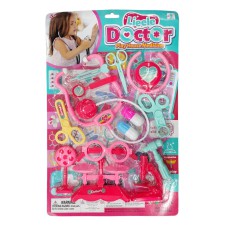 Set de doctora con accesorios en blister