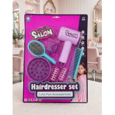 Set de peluqueria de nena con accesorios