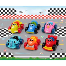 Set de autos F1 de goma x6